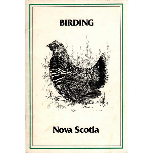 Book cover and/or sample page of Birding Nova Scotia