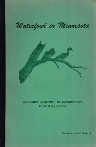 Book cover and/or sample page of Waterfowl in Minnesota Technical Bulletin No. 7