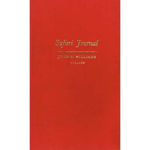 Book cover and/or sample page of Safari Journal