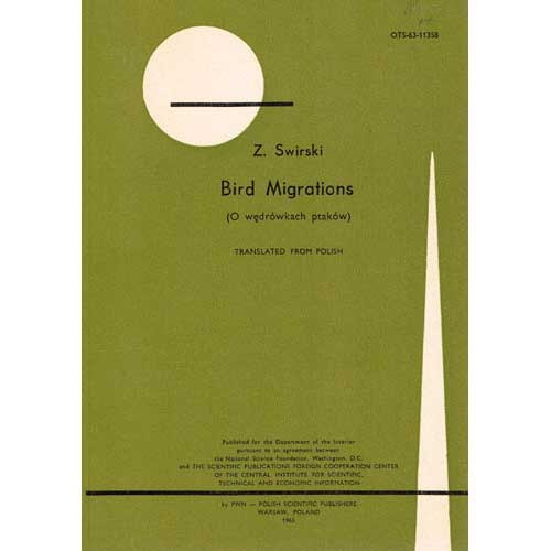 Book cover and/or sample page of Bird Migrations
