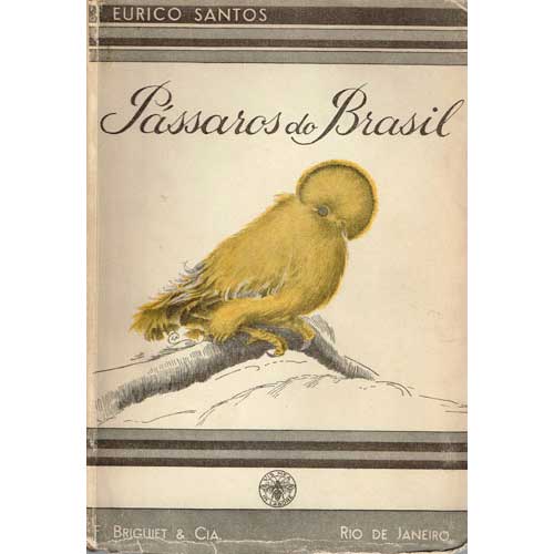 Book cover and/or sample page of Passaros do Brasil