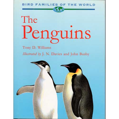 Book cover and/or sample page of The Penguins. Oxford Bird Families of the World