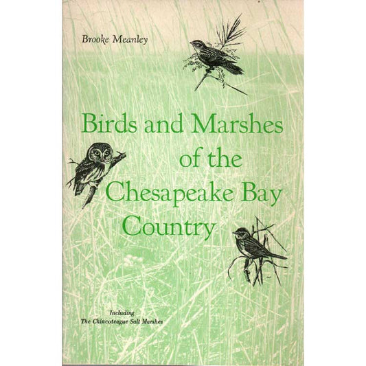 Birds and Marshes of the Chesapeake Bay Country [First Edition] cover
