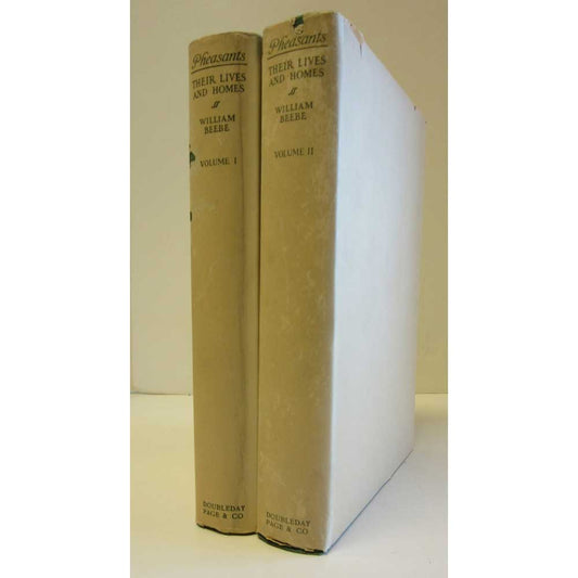 Book cover and/or sample page of Pheasants: Their Lives and Homes. Two volumes