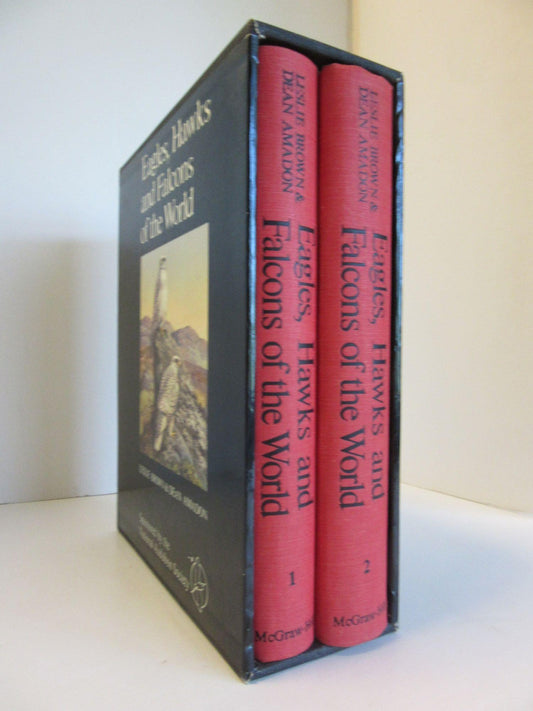 Book cover and/or sample page of Eagles, Hawks and Falcons of the World. Two volume set