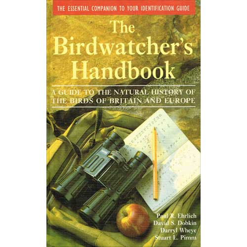 Book cover and/or sample page of The Birdwatcher's Handbook: A Guide to the Natural History of the Birds of Britain and Europe