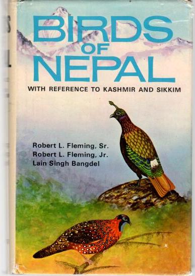 Book cover and/or sample page of Birds of Nepal with Reference to Kashmir and Sikkim