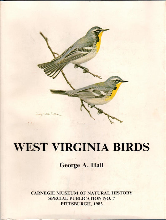 West Virginia Birds: Distribution and Ecology cover
