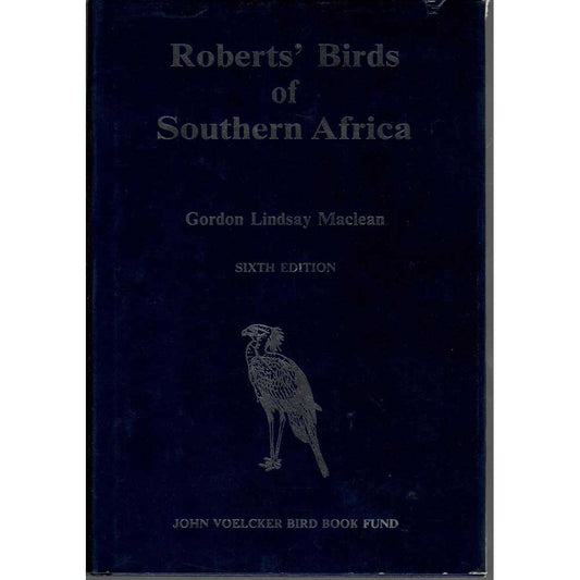 Book cover and/or sample page of Roberts' Birds of Southern Africa