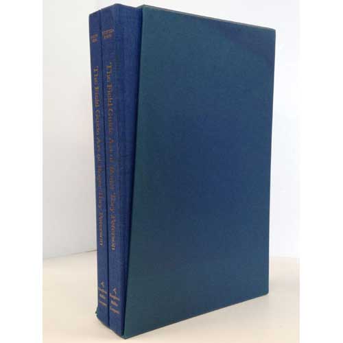 Book cover and/or sample page of The Field Guide Art of Roger Tory Peterson. Eastern Birds and Western Birds. Two Volumes