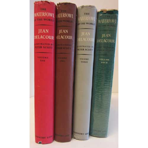 Book cover and/or sample page of The Waterfowl of the World. Volumes 1-4