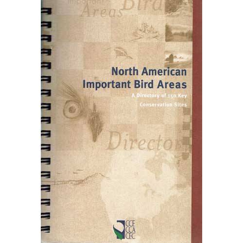 Book cover and/or sample page of North American Important Bird Areas: A Directory of 150 Key Conservation Sites