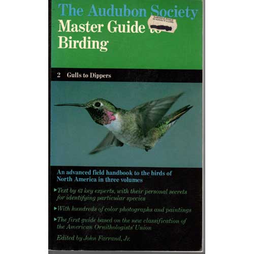 Book cover and/or sample page of The Audubon Society Master Guide to Birding, Volume 2: Gulls to Dippers (Two)