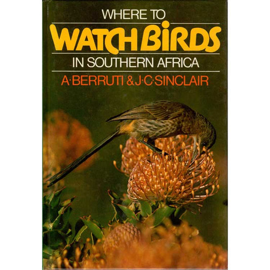 Book cover and/or sample page of Where to Watch Birds in Southern Africa