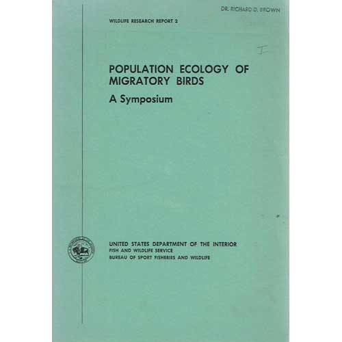 Book cover and/or sample page of Population Ecology of Migratory Birds: A Symposium