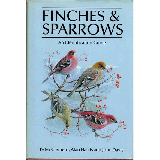 Book cover and/or sample page of Finches and Sparrows: An Identification Guide