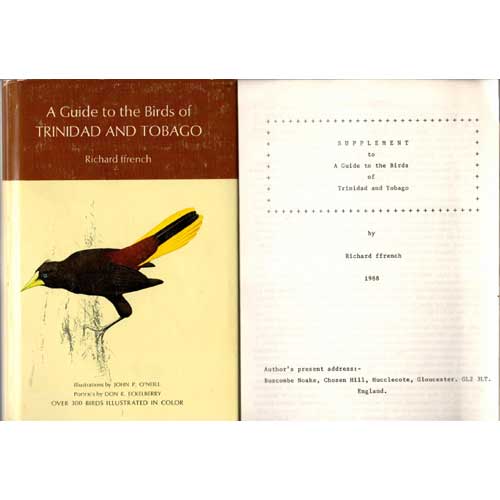 Book cover and/or sample page of A Guide to the Birds of Trinidad and Tobago