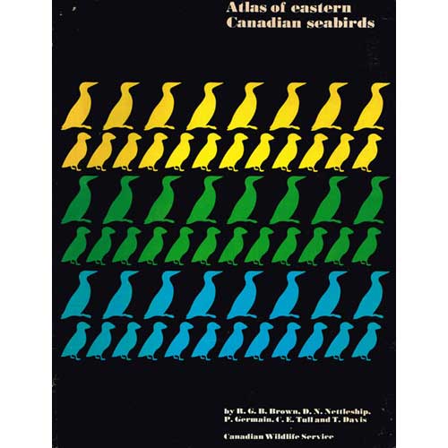 Book cover and/or sample page of Atlas of Eastern Canadian Seabirds