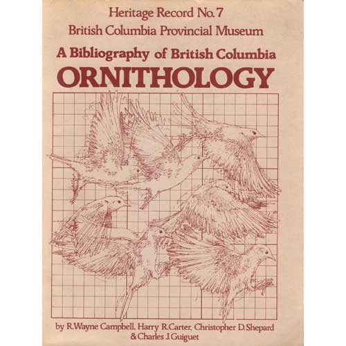 Book cover and/or sample page of A Bibliography of British Columbia Ornithology