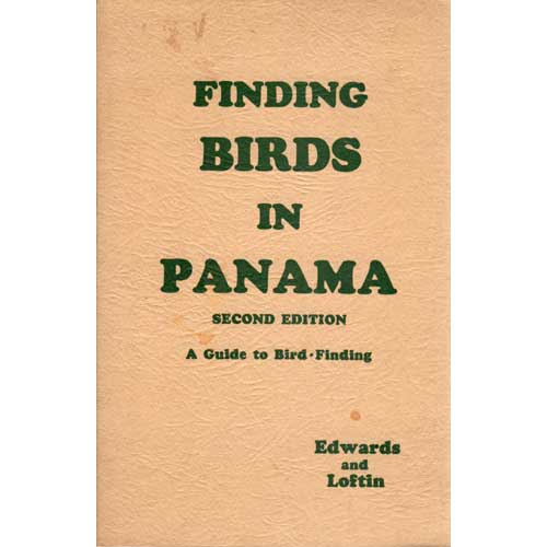 Book cover and/or sample page of Finding Birds in Panama