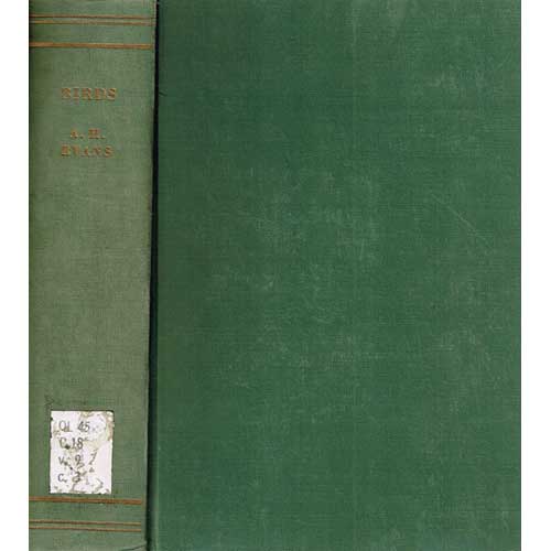 Book cover and/or sample page of Birds, The Cambridge Natural History, Volume IX