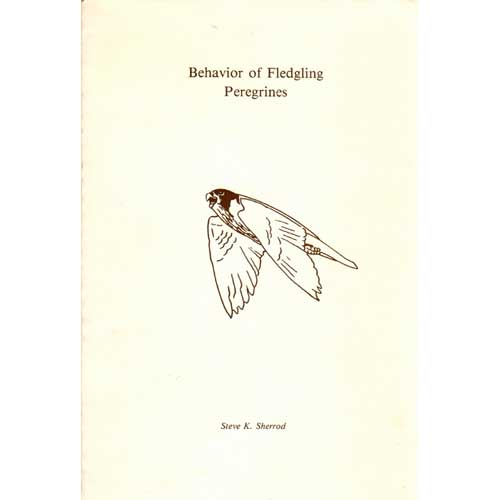 Book cover and/or sample page of Behavior of Fledgling Peregrines