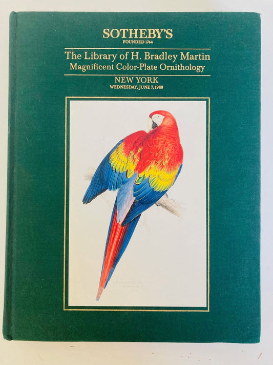 Book cover The Library of H. Bradley Martin: Magnificent Color-Plate Ornithology