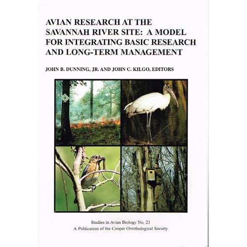 Book cover and/or sample page of Avian Research at the Savannah River Site: Integrating Research and Long-term Management. SAB No. 21