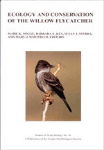 Book cover and/or sample page of Ecology and Conservation of the Willow Flycatcher. SAB No. 26