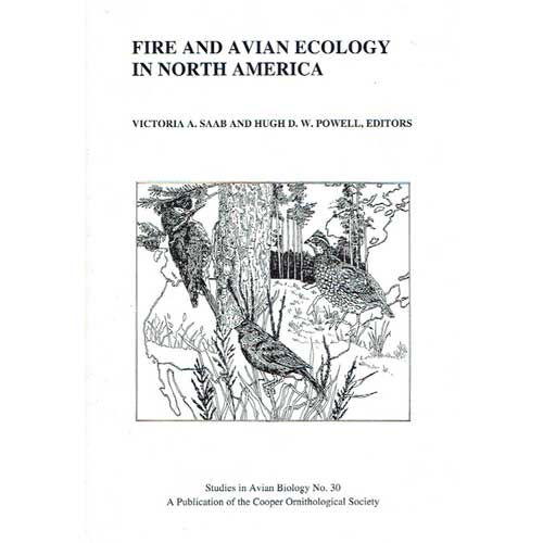 Book cover and/or sample page of Fire and Avian Ecology in North America. SAB No. 30