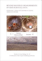Book cover and/or sample page of Beyond Mayfield: Measurements of Nest-Survival Data. SAB No. 34