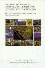 Book cover and/or sample page of Birds of the US-Mexico Borderlands: Distribution, Ecology, and Conservation. SAB No. 37