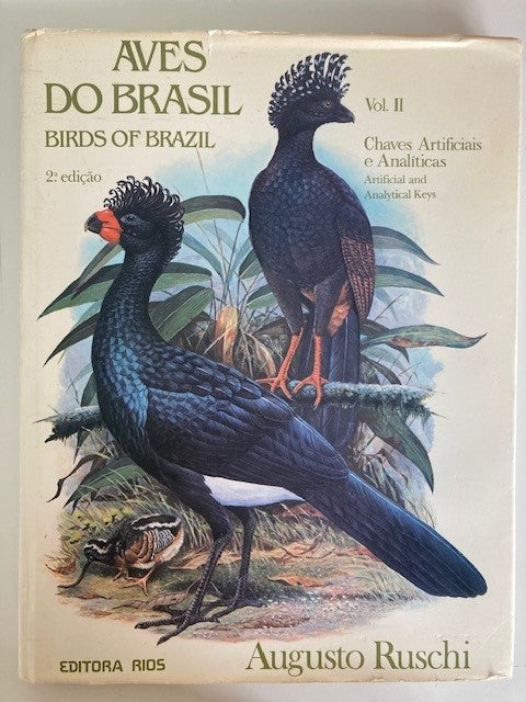 Book cover Aves do Brasil, Vol. 2 (Chaves Artificiais e Analiticas)