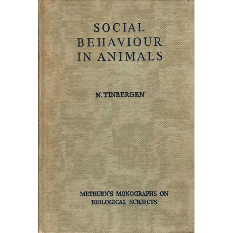 Book cover and/or sample page of Social Behaviour in Animals: with Special Reference to Vertebrates