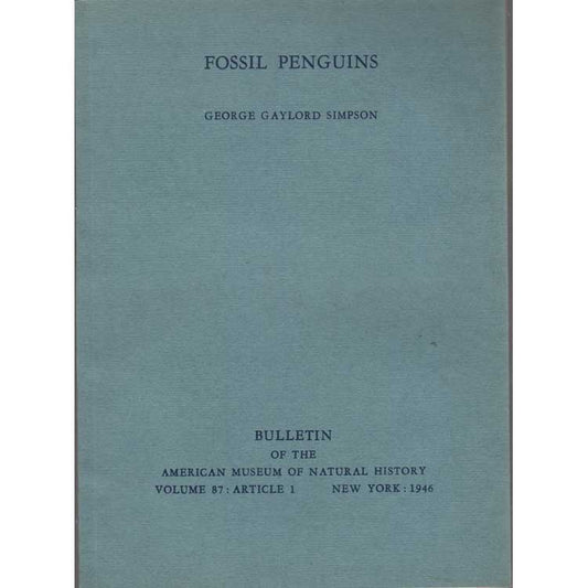 Book cover and/or sample page of Fossil Penguins
