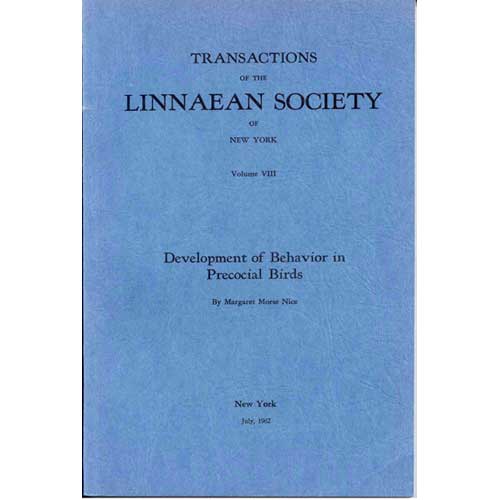 Book cover and/or sample page of Development of Behavior in Precocial Birds