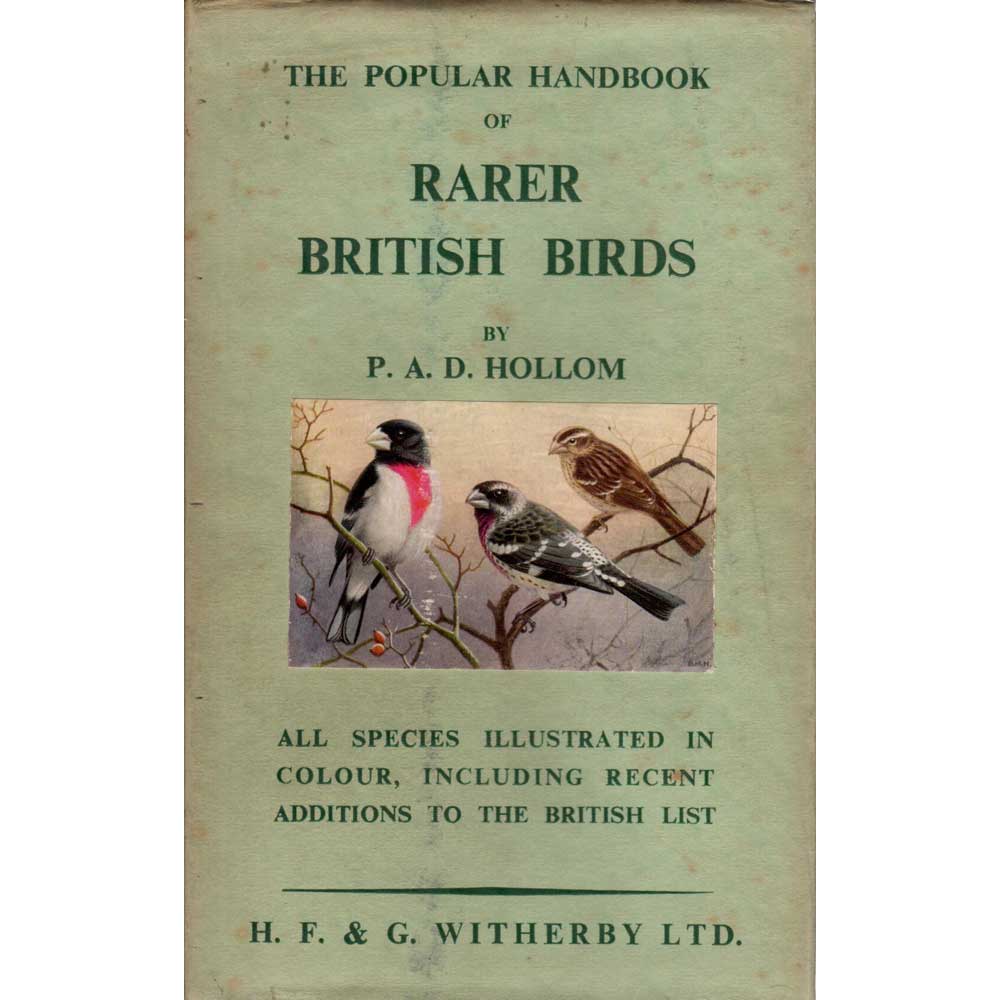 The Popular Handbook of Rarer British Birds cover