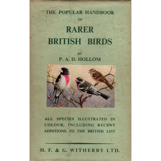 The Popular Handbook of Rarer British Birds cover