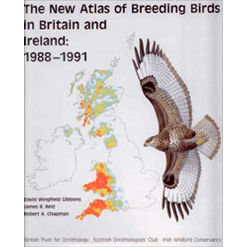 Book cover and/or sample page of The New Atlas of Breeding Birds in Britain and Ireland: 1988-1991