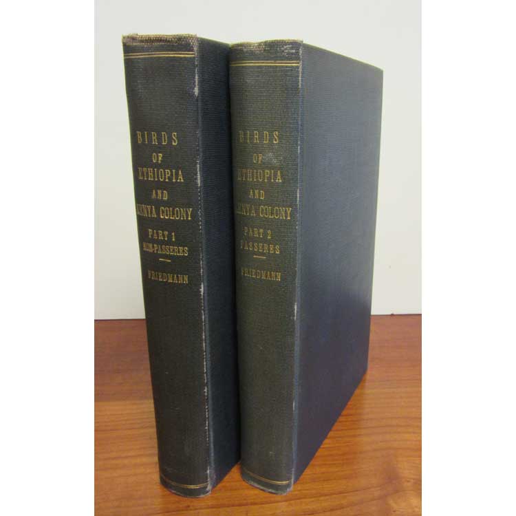 Book cover and/or sample page of Birds Collected by the Childs Frick Expedition to Ethiopia and Kenya Colony