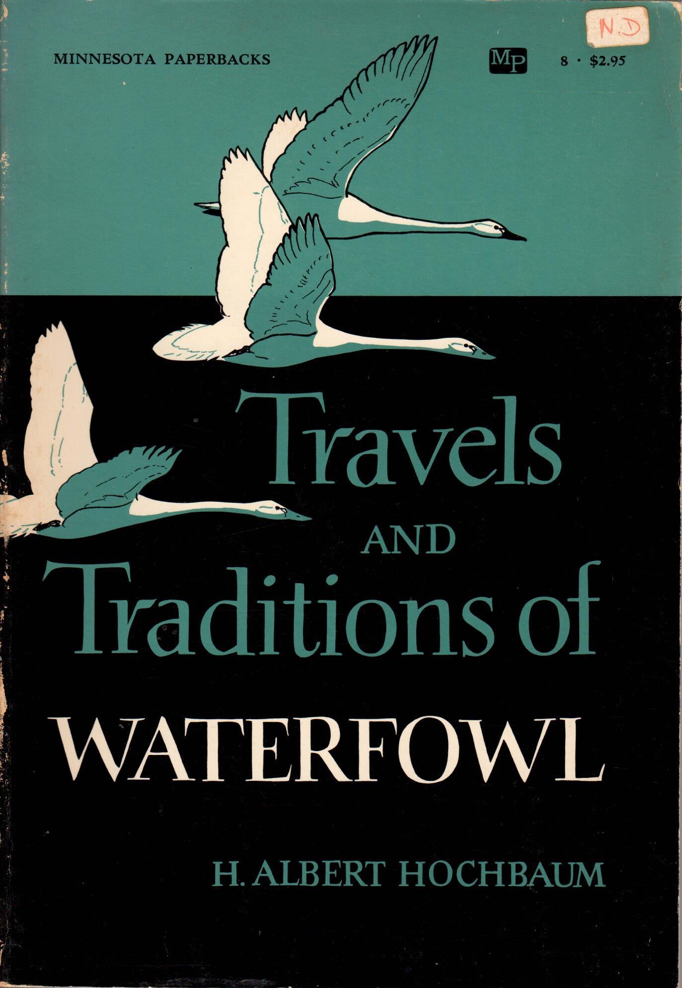 Book cover and/or sample page of Travels and Traditions of Waterfowl