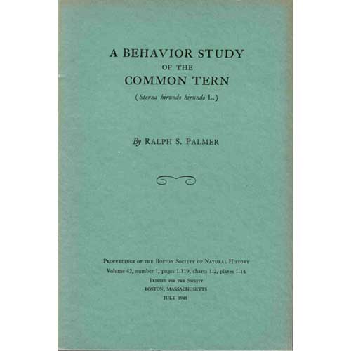 Book cover and/or sample page of A Behavior Study of The Common Tern