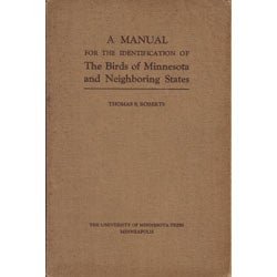 Book cover and/or sample page of A Manual for the Identification of the Birds of Minnesota and Neighboring States