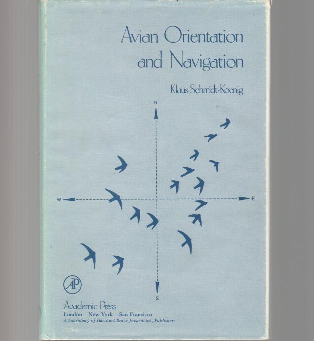 Book cover and/or sample page of Avian Orientation and Navigation