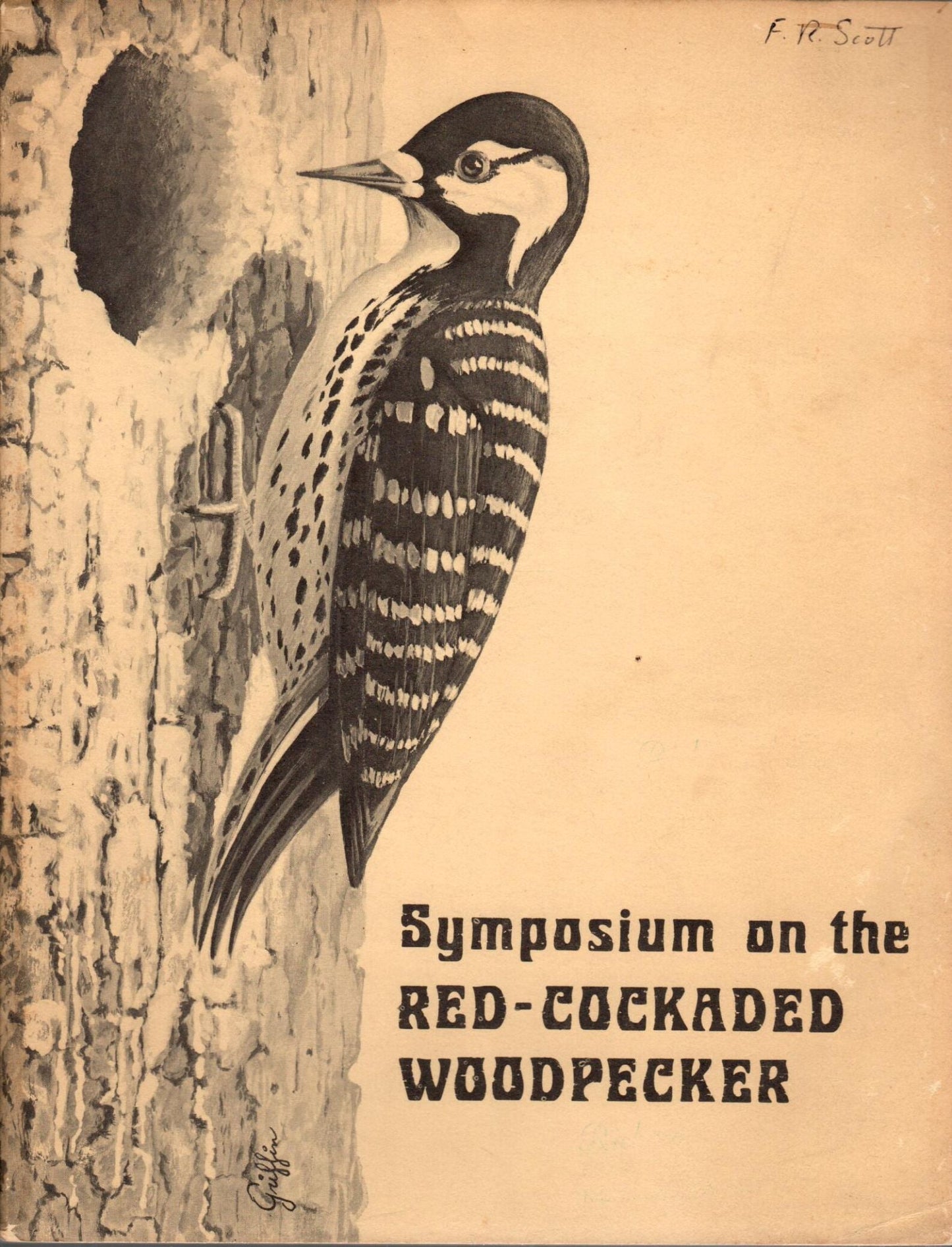 Book cover and/or sample page of The Ecology and Management of the Red-Cockaded Woodpecker: Proceedings of a Symposium at Okefenokee National Wildlife Refuge, Folkston, Georgia, May 26-27, 1971