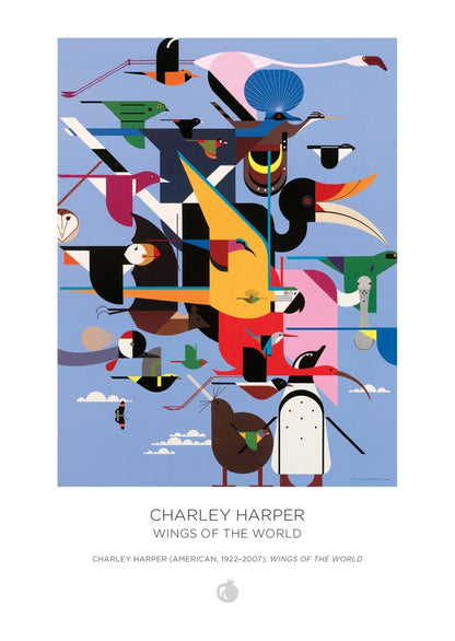 Puzzle: Charley Harper Charley Harper 120-Piece Double-Sided Jigsaw Puzzle Set