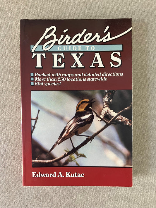 Birder's Guide to Texas