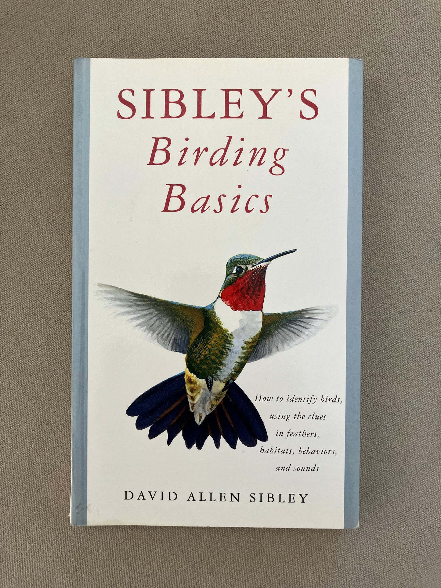 Sibley's Birding Basics