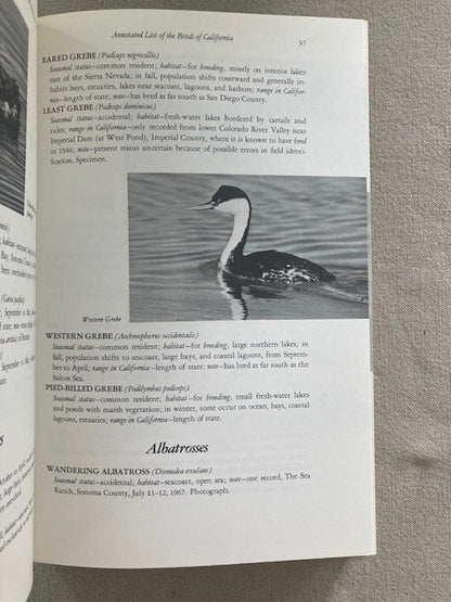 The Birds of California