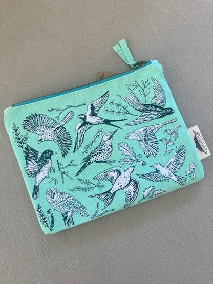 Birds & Botanicals Zippered Pouch